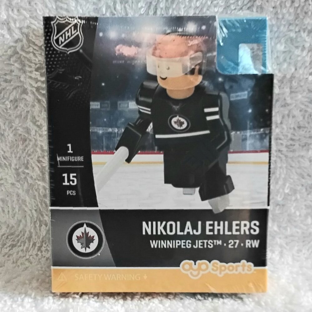 Sealed 2016 NHL Nikolaj Ehlers Mini Figure Gen 3-Series 2 by OYO Sports!!